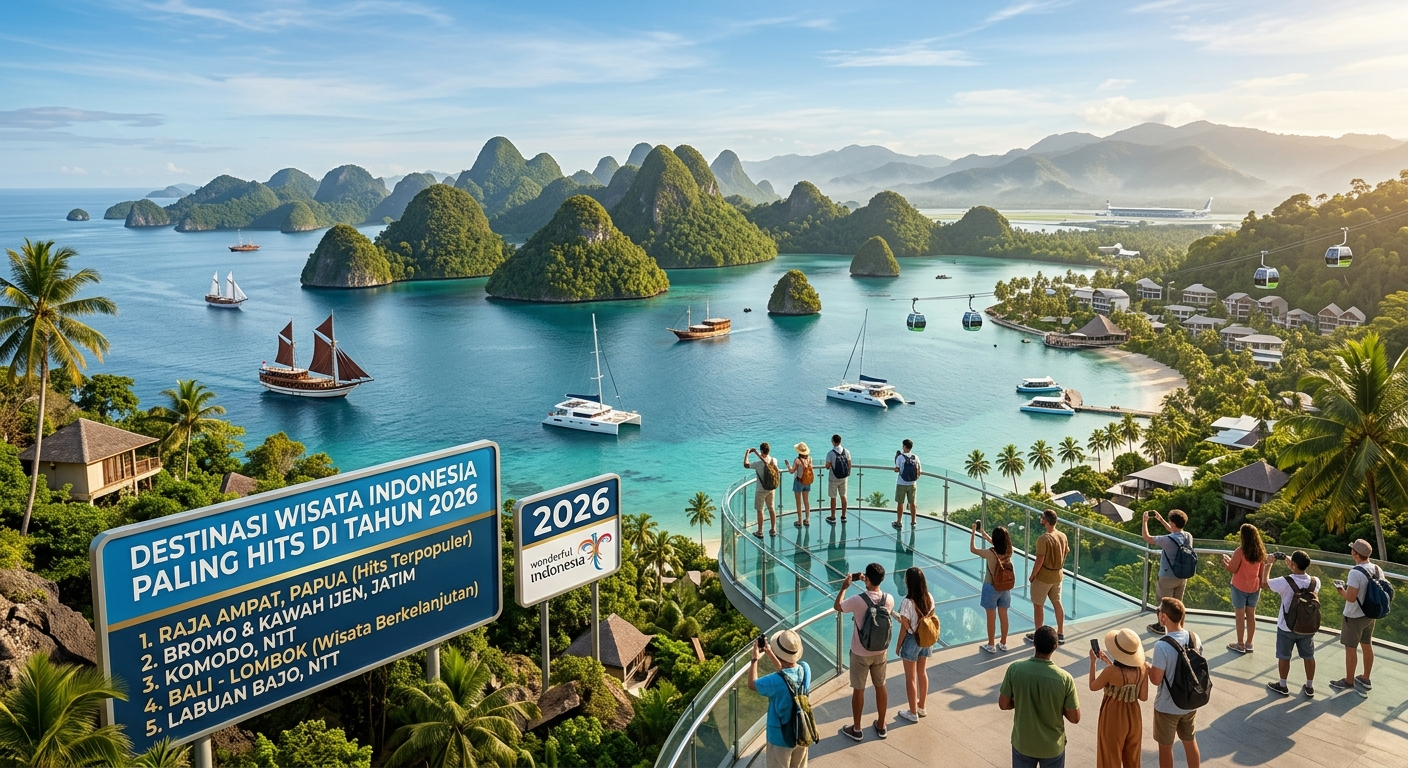 Viral! Deretan Destinasi Wisata Paling Hits dan Kontroversial Di Tahun 2026